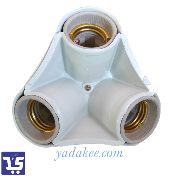 مینی لوستر سه شعله با مغزی سرامیک