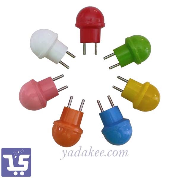 چراغ خواب دوشاخه کم مصرف 3 وات دلتا